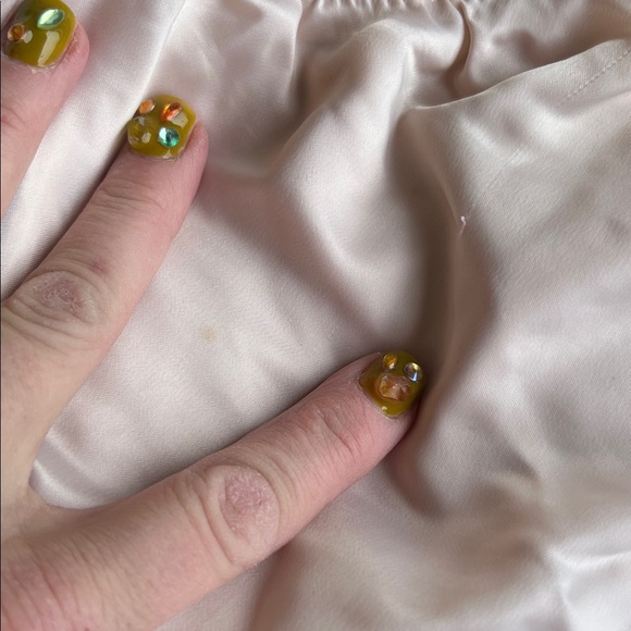 Elegant Cream Lace Trim Women's Intimate ~ Christian Dior NEW YORK PARIS ~ sz 7 - Picture 13 of 17